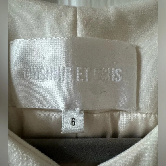Cushnie Et Ochs RUNWAY white/cream mini dress size 6 - Picture 5 of 12